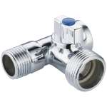 Кран проходной магистральный 1/2x3/4x1/2 Gross GR-409 Кран проходной магистральный 1/2x3/4x1/2 Gross GR-409