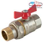 Кран шаровый Kalde Ду 25 Pn 40 В/Н с американкой бабочка арт. OKV4834 Кран шаровый Kalde Ду 25 Pn 40 В/Н с американкой бабочка арт. OKV4834