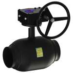 Кран шаровый 11с337п Ду 200/200 с редуктором Breeze Кран шаровый 11с337п Ду 200/200 с редуктором Breeze