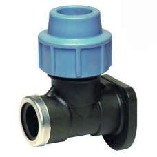 Кут монтажний Unidelta 25х3/4" ПНД